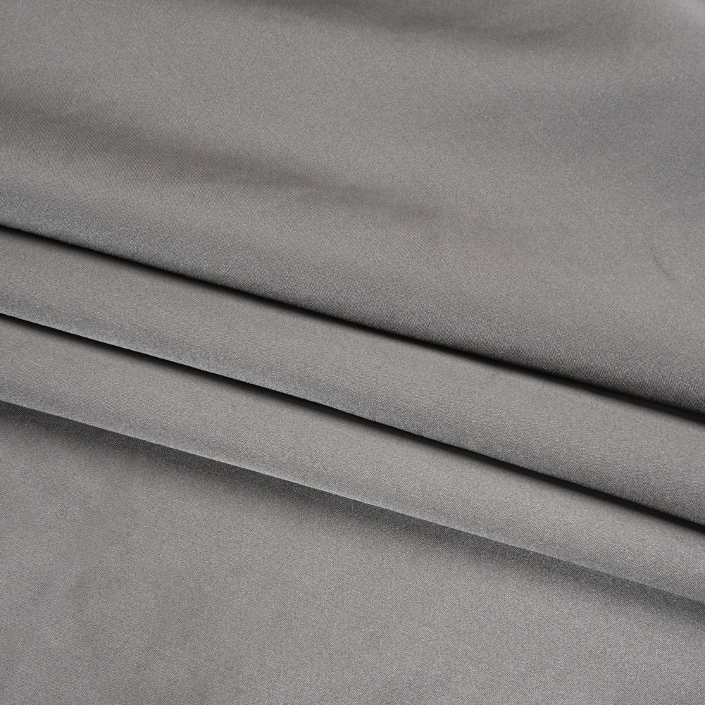 Silk Duchesse Satin - Heather Gray - Premium Collection
