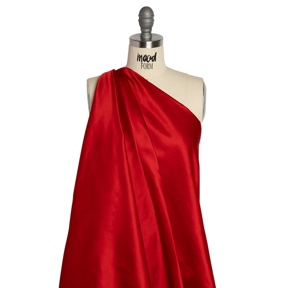 Satén Duchesse de Seda - Rojo - Colección Premium Satén Duchesse de Seda - Rojo - Colección Premium