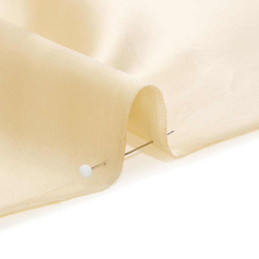 Silk Duchesse Satin - Tapioca - Premium Collection
