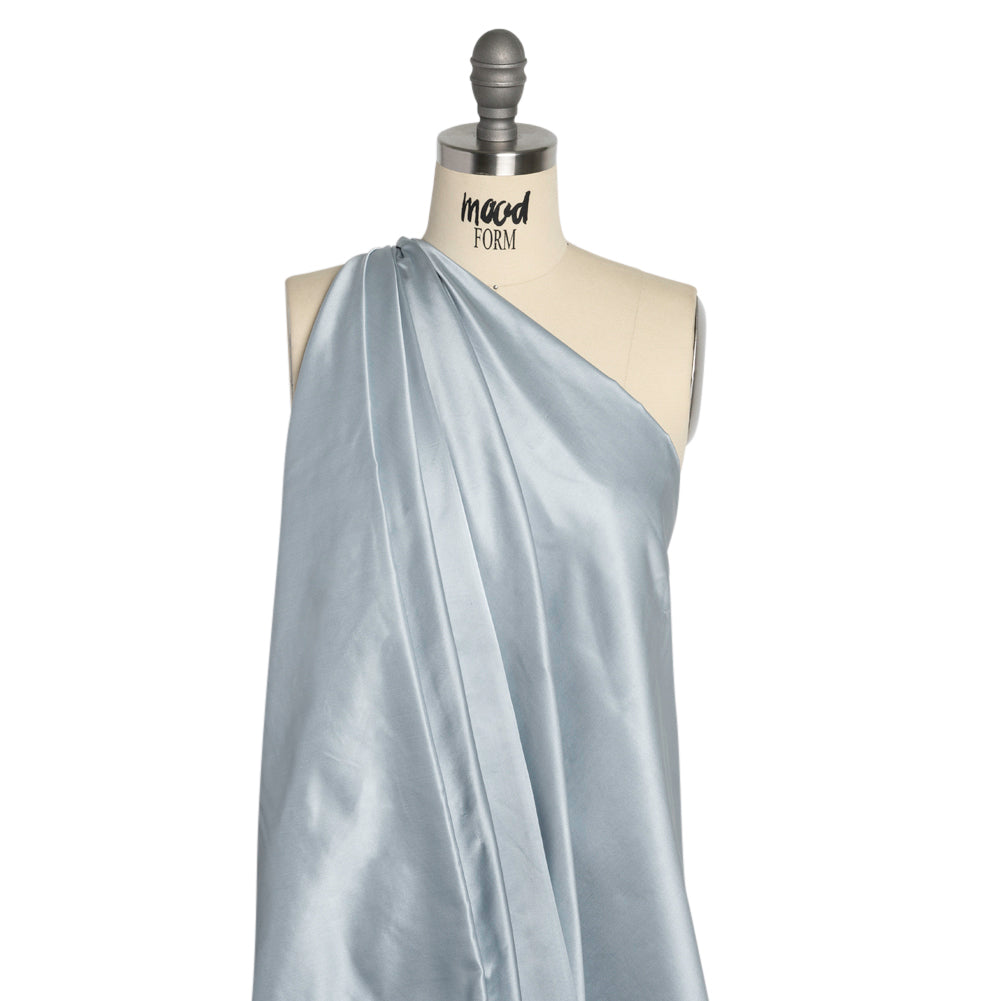 Silk Duchesse Satin - Cornflower - Premium Collection Silk Duchesse Satin - Cornflower - Premium Collection