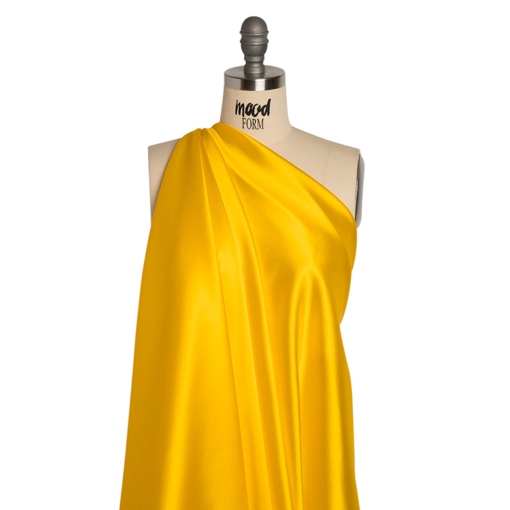 Stretch Satin Made in Italy - Dandelion - Premium Collection Stretch Satin Made in Italy - Dandelion - Premium Collection