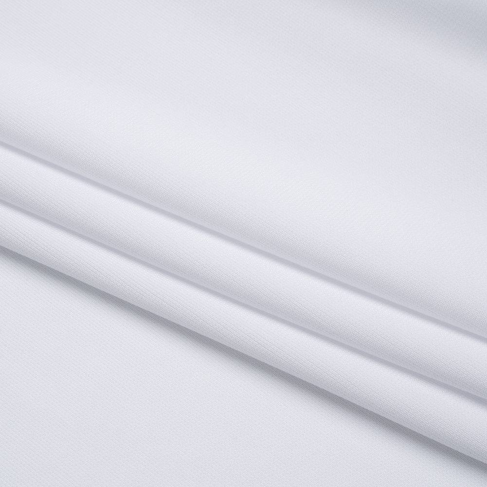 Rayon Matte Jersey - White - Premium Collection - Folded Rayon Matte Jersey - White - Premium Collection - Folded