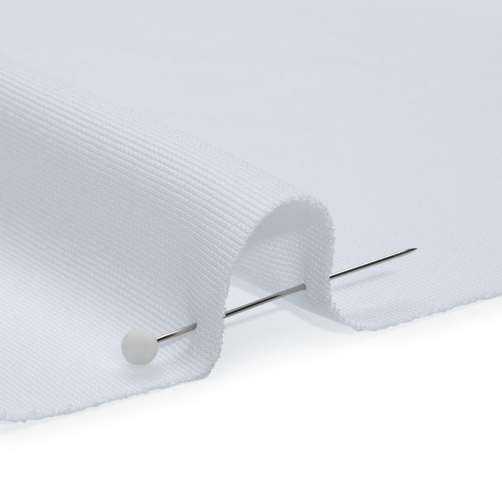 Rayon Matte Jersey - White - Premium Collection - Detail Rayon Matte Jersey - White - Premium Collection - Detail