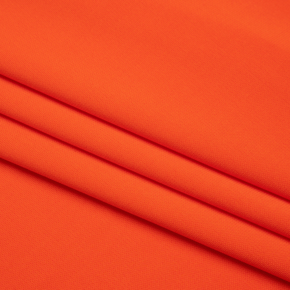 Rayon Matte Jersey - Orange - Premium Collection - Folded Rayon Matte Jersey - Orange - Premium Collection - Folded
