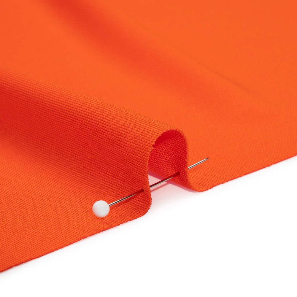 Rayon Matte Jersey - Orange - Premium Collection - Detail Rayon Matte Jersey - Orange - Premium Collection - Detail