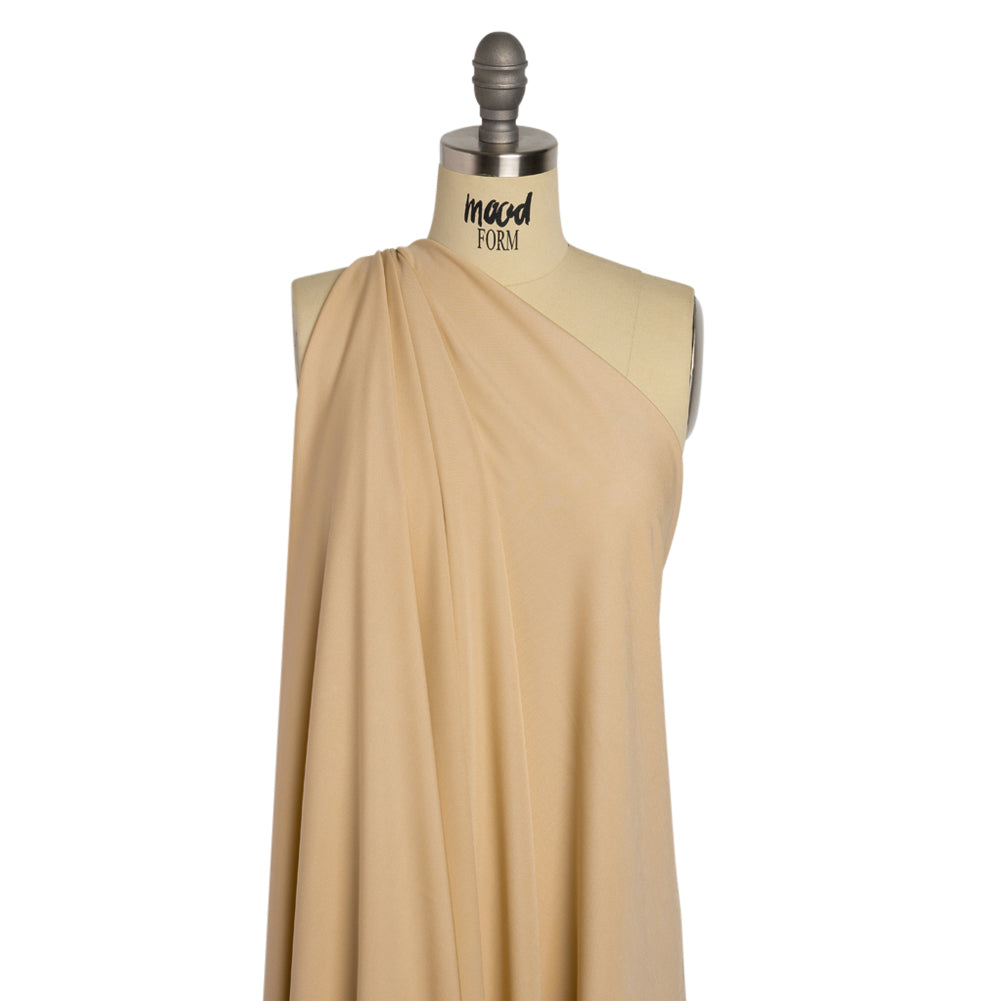 Rayon Matte Jersey - Beige - Premium Collection - Drape Rayon Matte Jersey - Beige - Premium Collection - Drape
