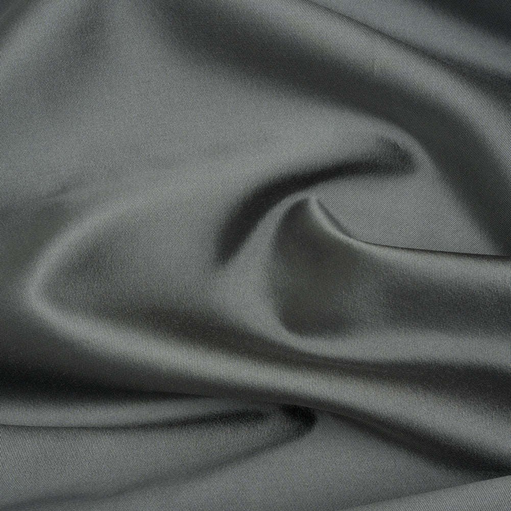 Silk Wool Twill - Stormy Sea - Premium Collection Silk Wool Twill - Stormy Sea - Premium Collection