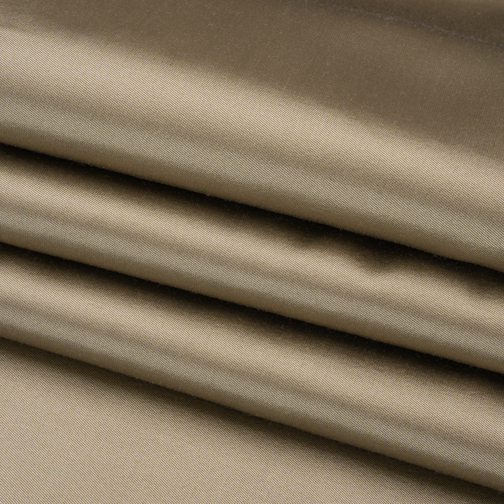 Silk Wool Twill - Creme Brulee - Premium Collection Folded Silk Wool Twill - Creme Brulee - Premium Collection Folded