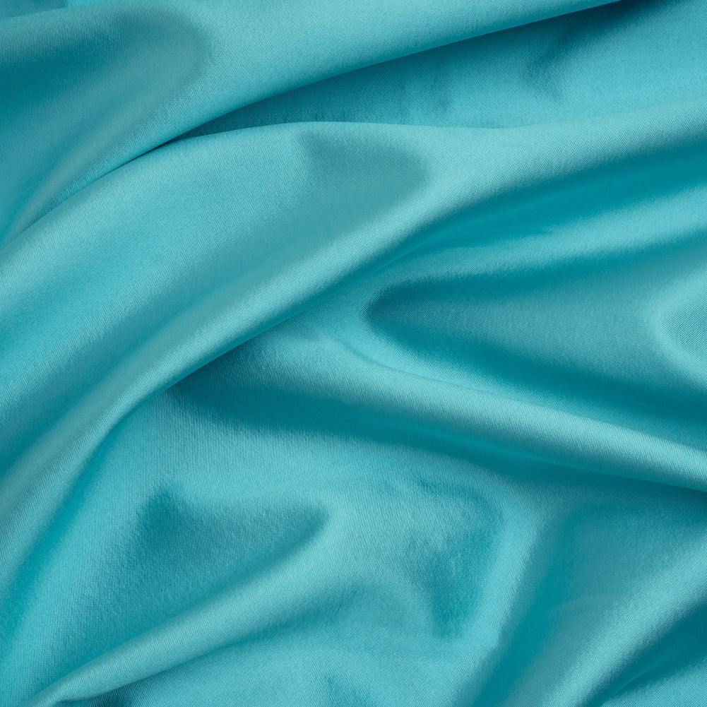 Silk Wool Twill - Blue Radiance - Premium Collection Silk Wool Twill - Blue Radiance - Premium Collection