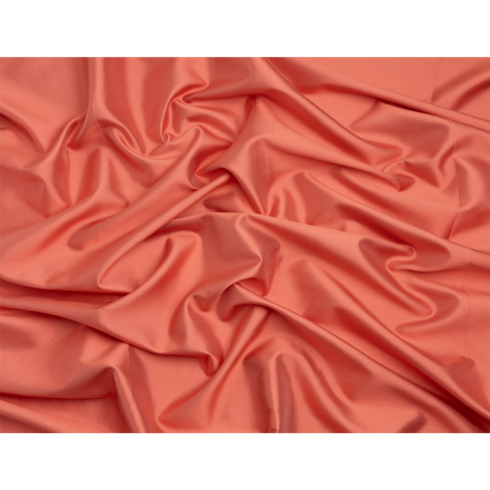Silk Wool Twill - Georgia Peach - Premium Collection Full Silk Wool Twill - Georgia Peach - Premium Collection Full