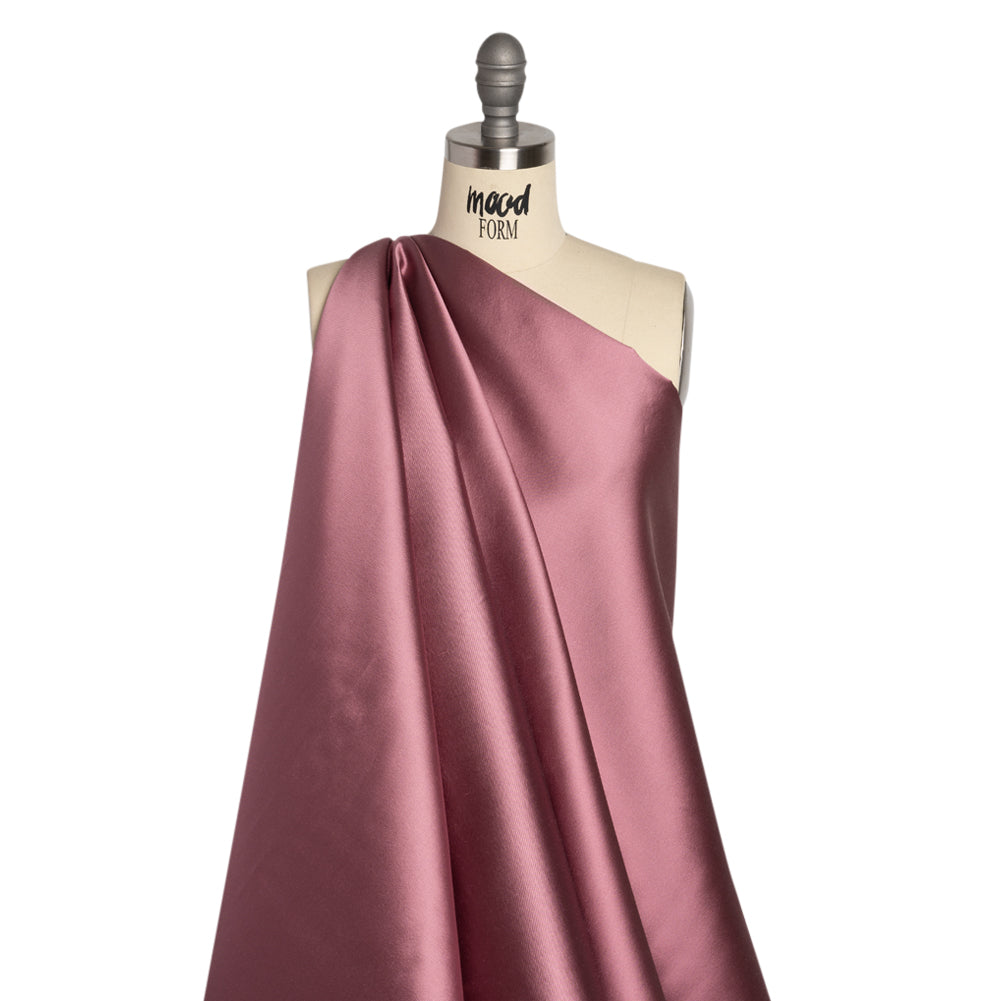 Silk Wool Twill - Wild Rose - Premium Collection Drape Silk Wool Twill - Wild Rose - Premium Collection Drape