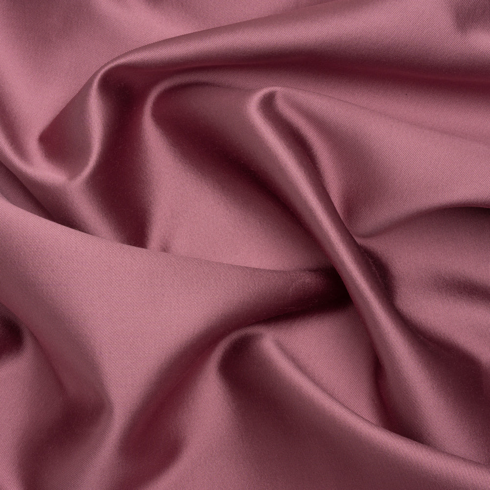 Silk Wool Twill - Wild Rose - Premium Collection Silk Wool Twill - Wild Rose - Premium Collection