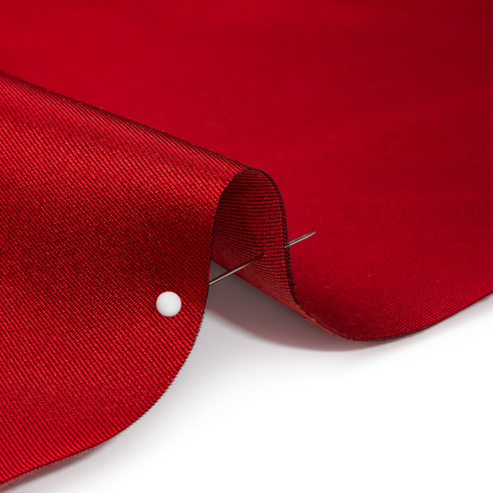 Silk Wool Twill - High Risk - Premium Collection Detail Silk Wool Twill - High Risk - Premium Collection Detail
