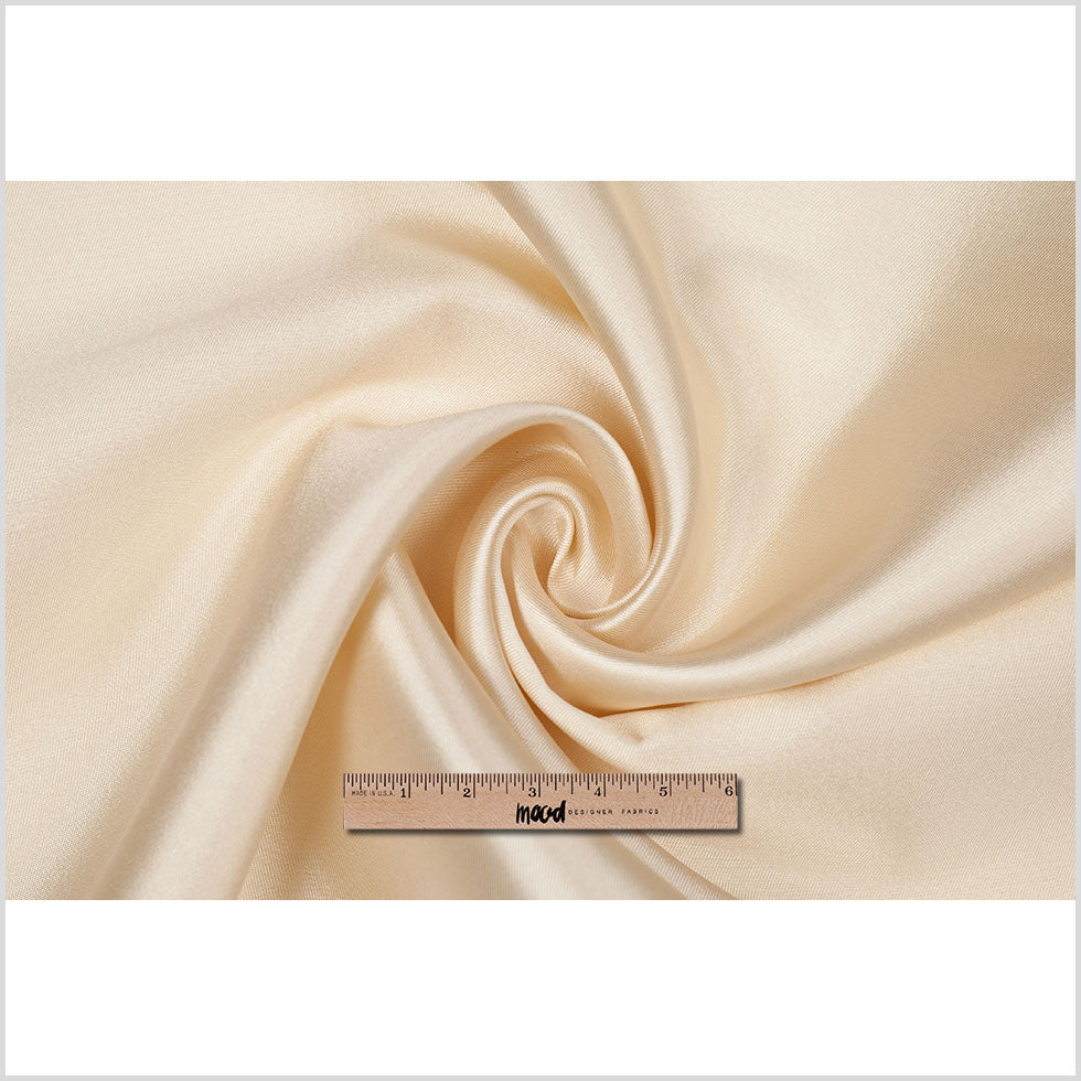 Silk Wool Twill - Antique White - Premium Collection Full Silk Wool Twill - Antique White - Premium Collection Full