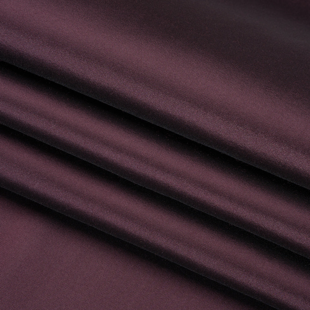 Silk Wool Twill - Fig - Premium Collection Folded Silk Wool Twill - Fig - Premium Collection Folded