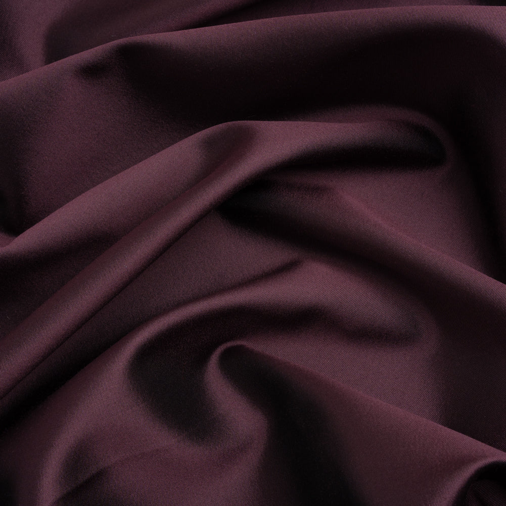 Silk Wool Twill - Fig - Premium Collection Silk Wool Twill - Fig - Premium Collection