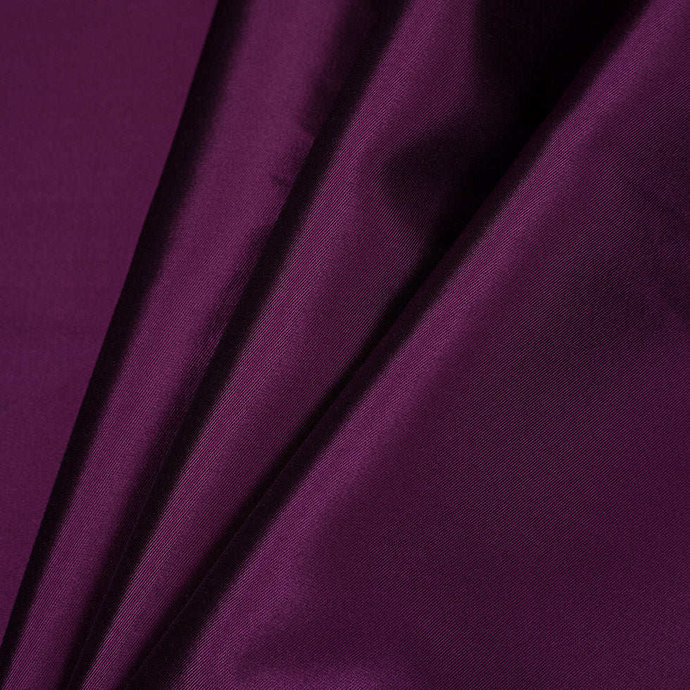 Silk Wool Twill - Purple Wine - Premium Collection Folded Silk Wool Twill - Purple Wine - Premium Collection Folded