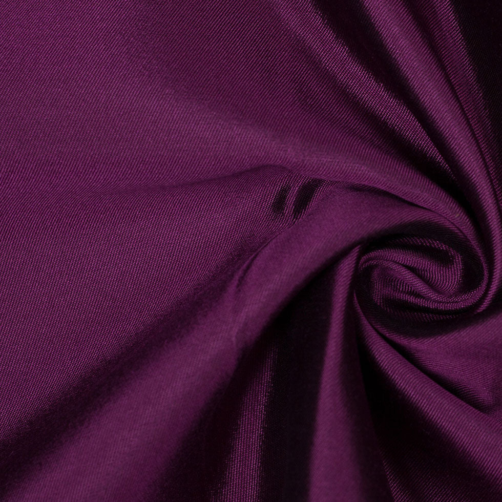Silk Wool Twill - Purple Wine - Premium Collection Silk Wool Twill - Purple Wine - Premium Collection