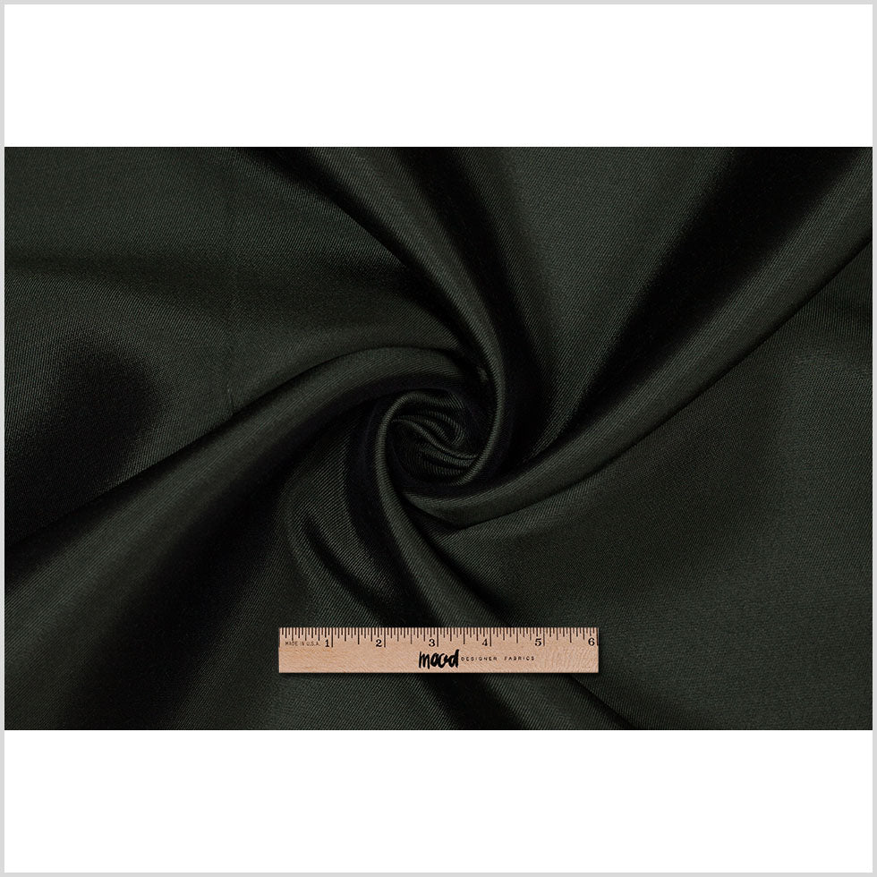 Silk Wool Twill - Deep Forest - Premium Collection