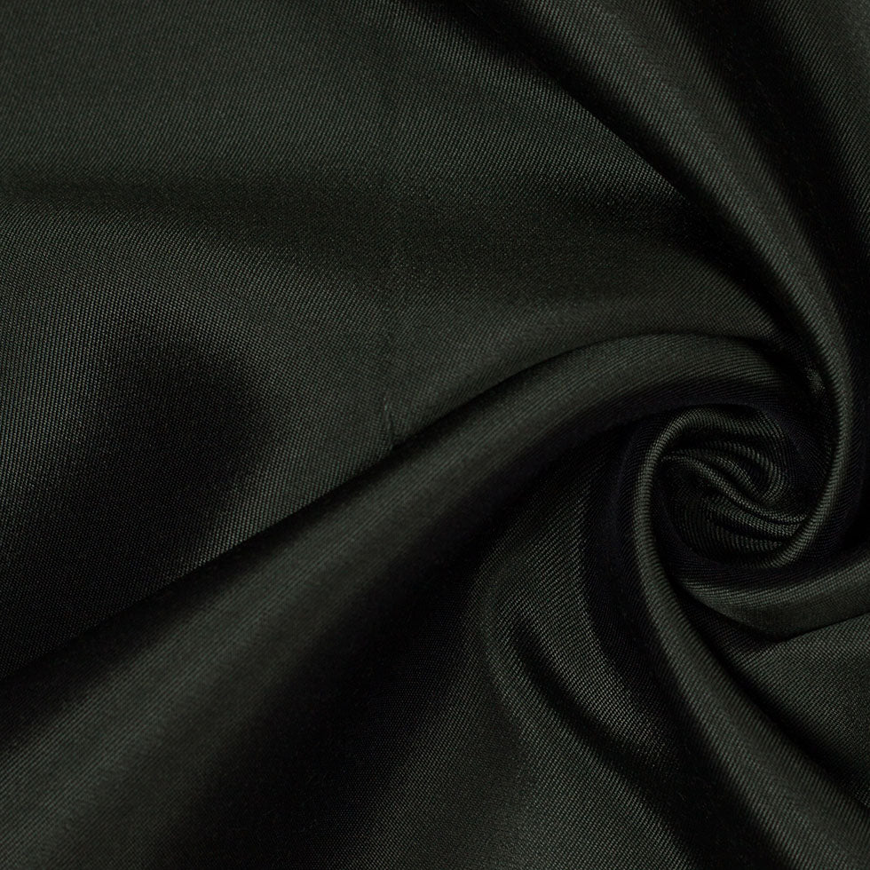 Silk Wool Twill - Deep Forest - Premium Collection
