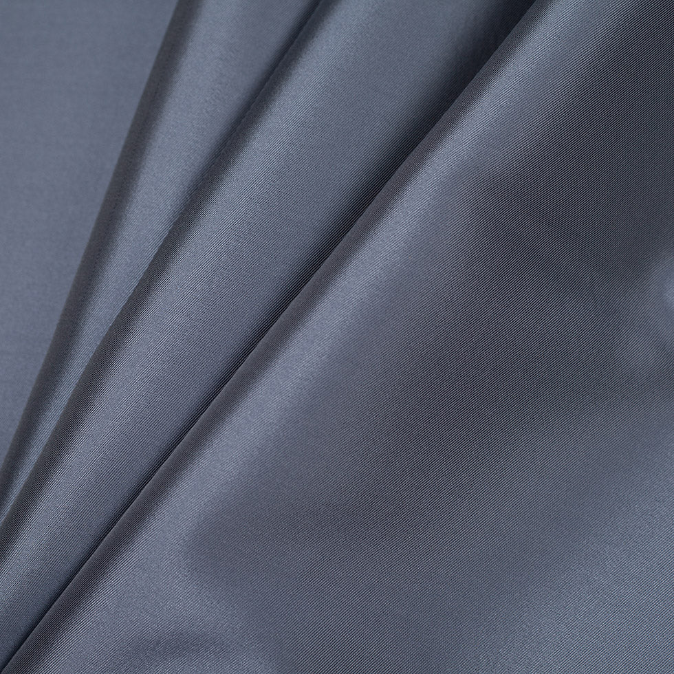 Silk Wool Twill - Blue Gray - Premium Collection Folded Silk Wool Twill - Blue Gray - Premium Collection Folded