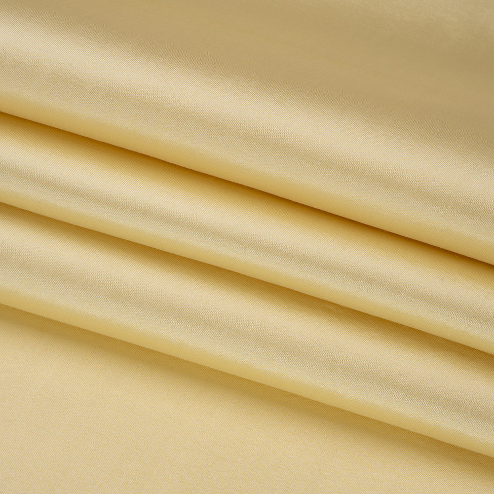 Silk Wool Twill - Vanilla Custard - Premium Collection Folded Silk Wool Twill - Vanilla Custard - Premium Collection Folded