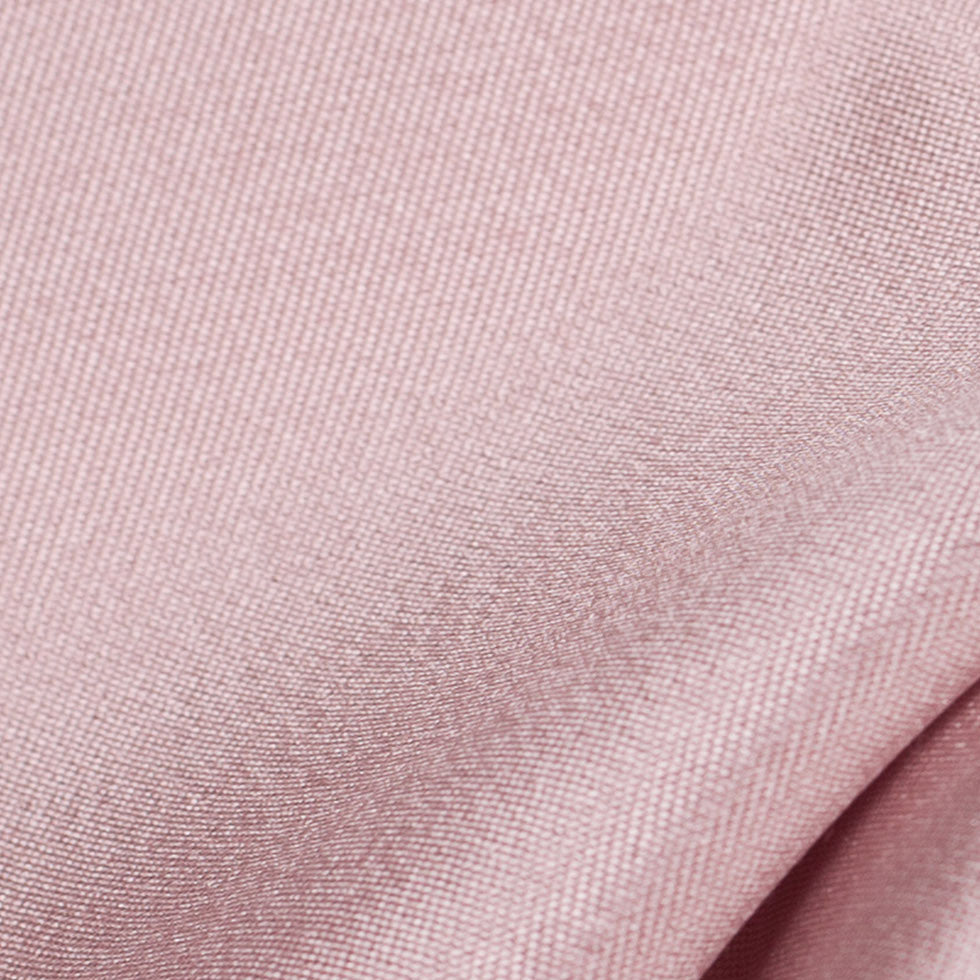 Silk Wool Twill - Lotus Pink - Premium Collection Detail Silk Wool Twill - Lotus Pink - Premium Collection Detail