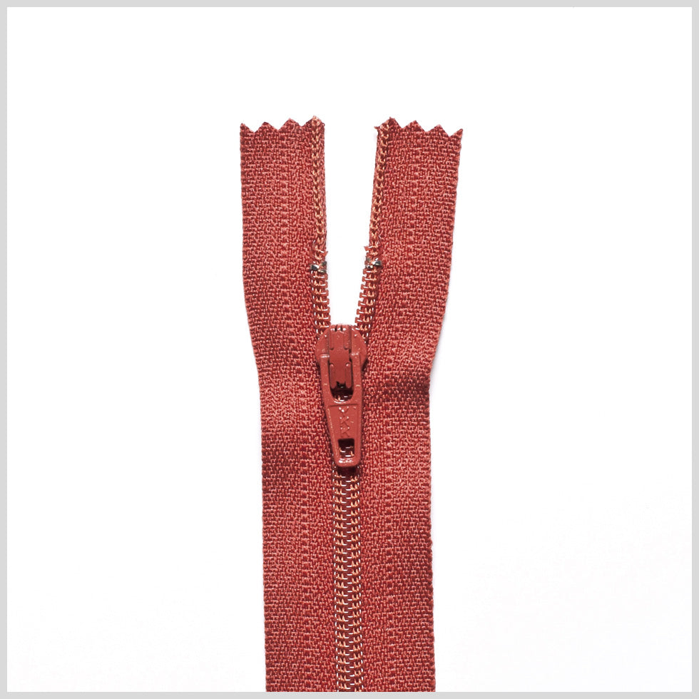 Regular Zipper 24" by YKK - 045 Terracotta Regular Zipper 24" by YKK - 045 Terracotta
