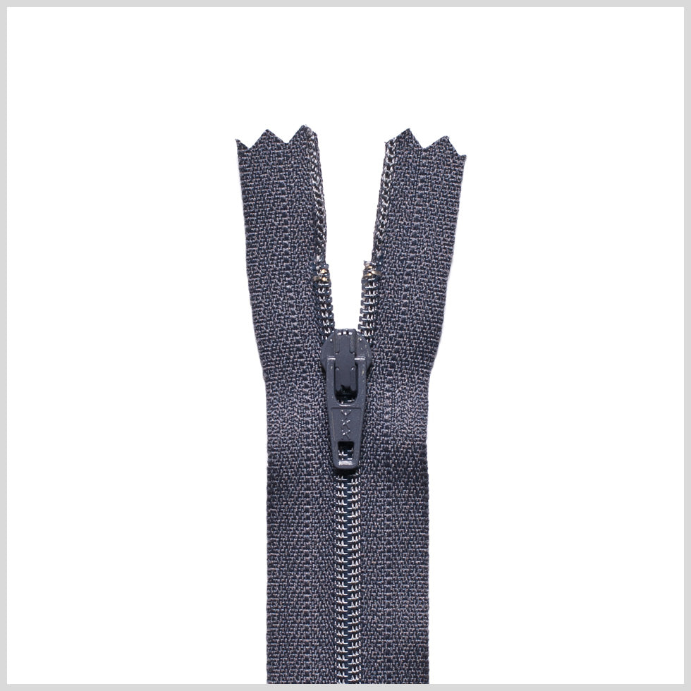 Regular Zipper 24" by YKK - 301 Gray Regular Zipper 24" by YKK - 301 Gray