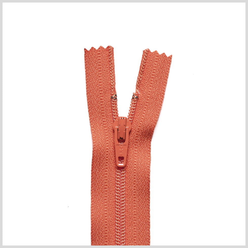Regular Zipper 24" by YKK - 523 Pumpkin Regular Zipper 24" by YKK - 523 Pumpkin