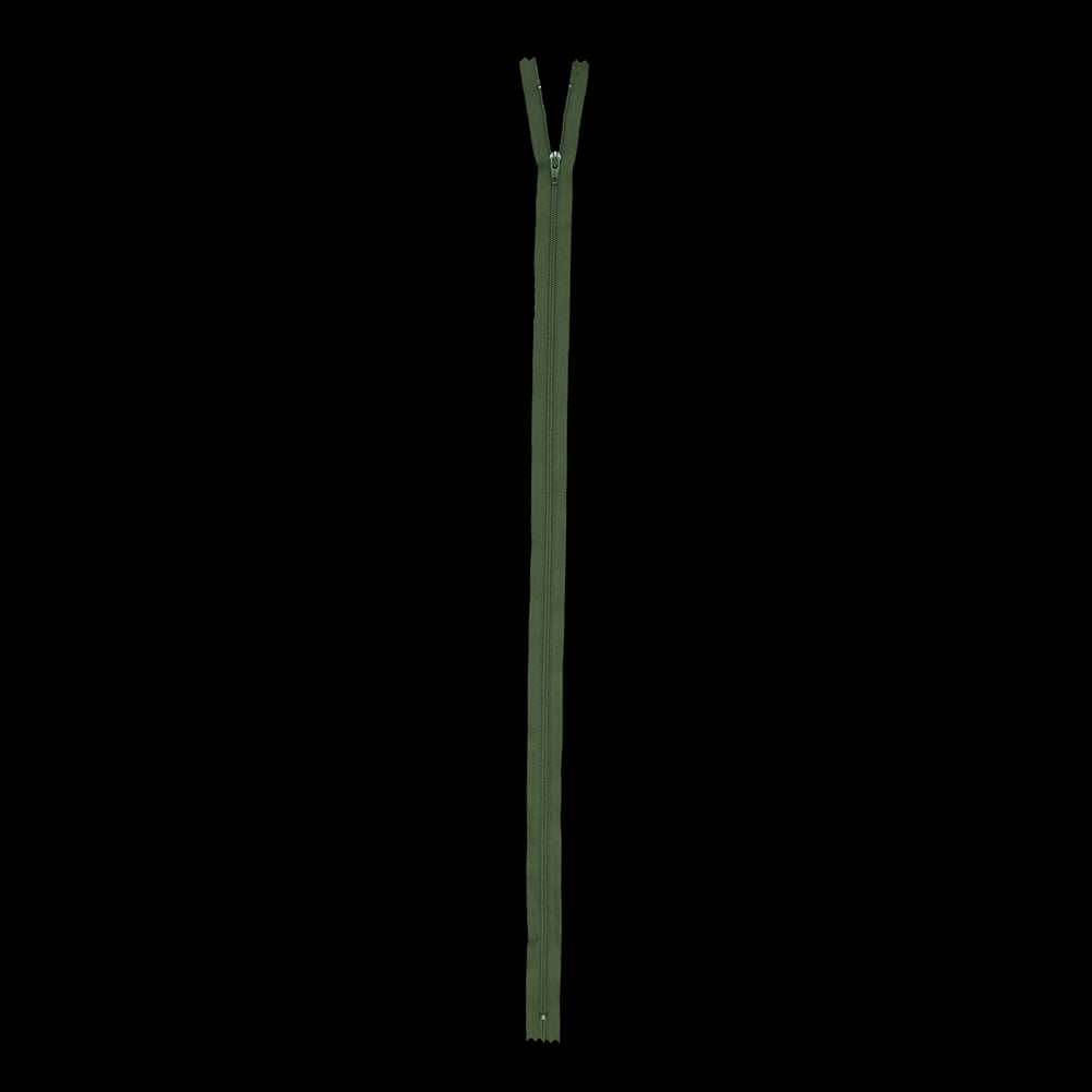 Regular Zipper 24" by YKK - 528 Fluorite Green Detail Regular Zipper 24" by YKK - 528 Fluorite Green Detail