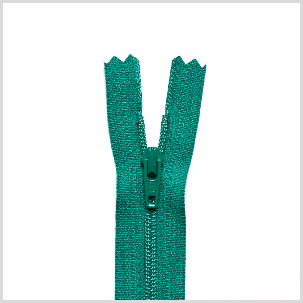 Regular Zipper 24" by YKK - 540 Emerald Regular Zipper 24" by YKK - 540 Emerald