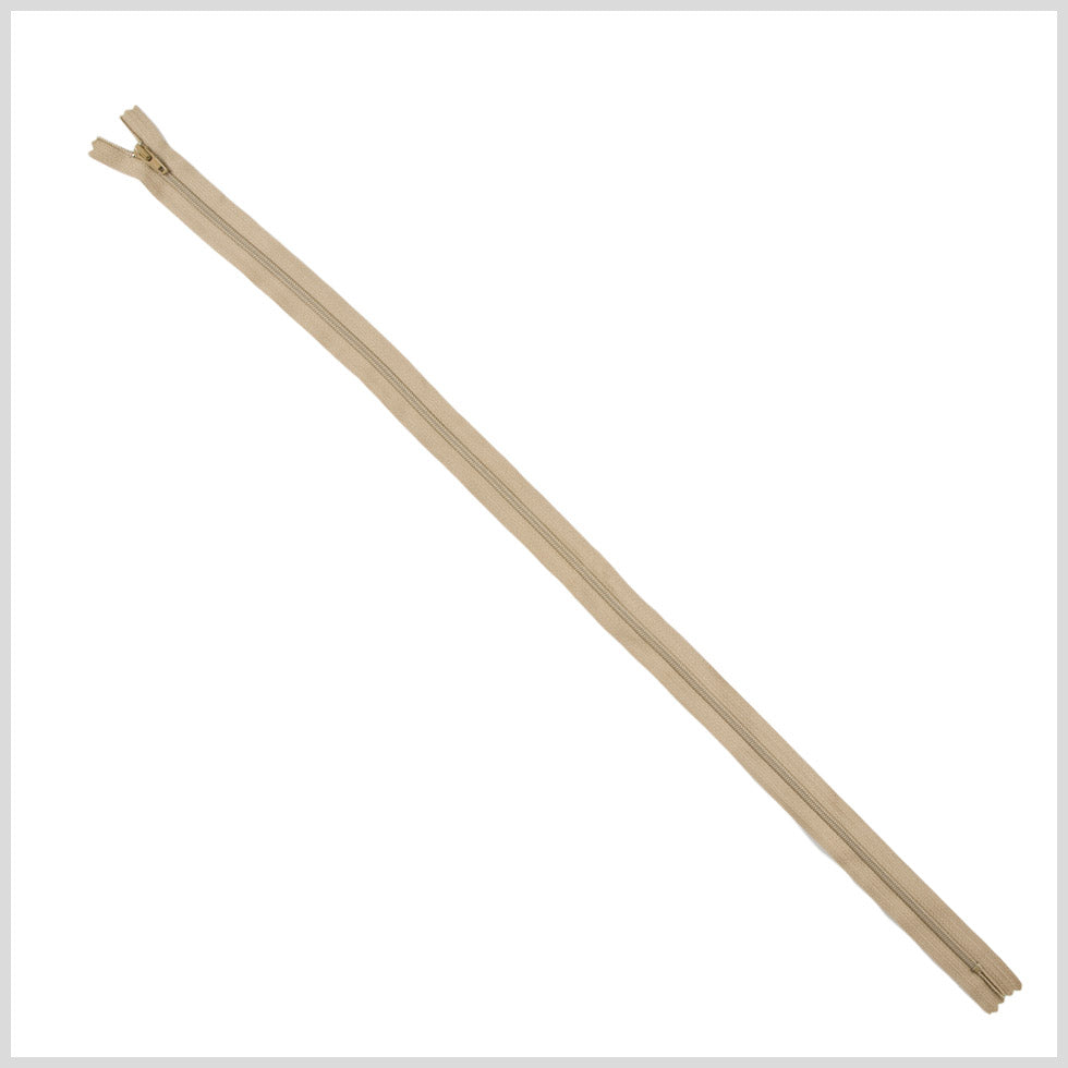 Regular Zipper 24" by YKK - 896 Dark Khaki Regular Zipper 24" by YKK - 896 Dark Khaki