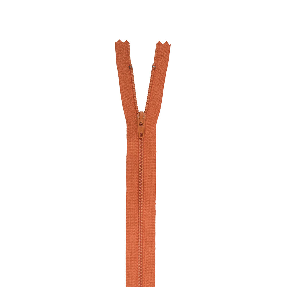 Regular Zipper 9" by YKK - 234 Fall Orange