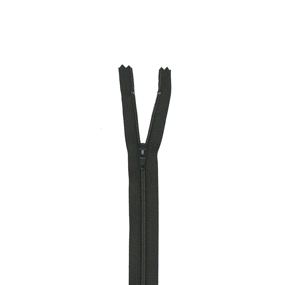 Regular Zipper 9" by YKK - 237 Rifle Green Regular Zipper 9" by YKK - 237 Rifle Green