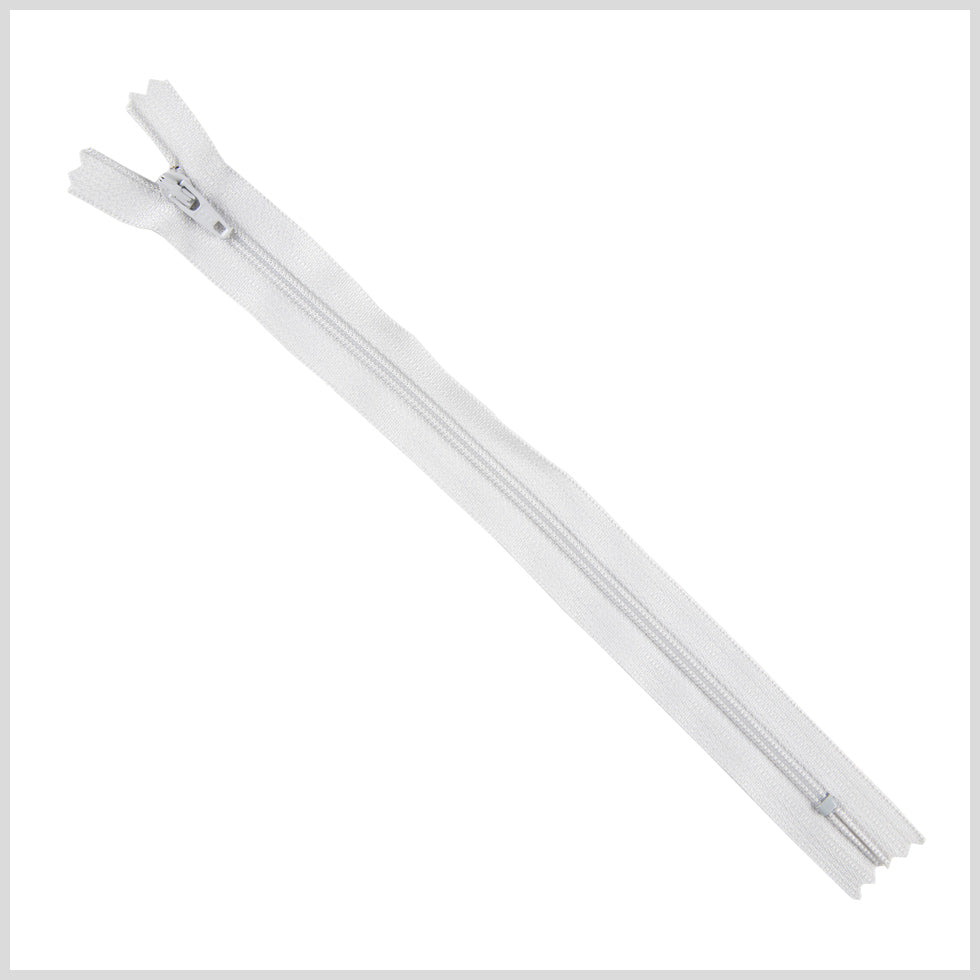 Regular Zipper 9" by YKK - 316 Light Gray Regular Zipper 9" by YKK - 316 Light Gray