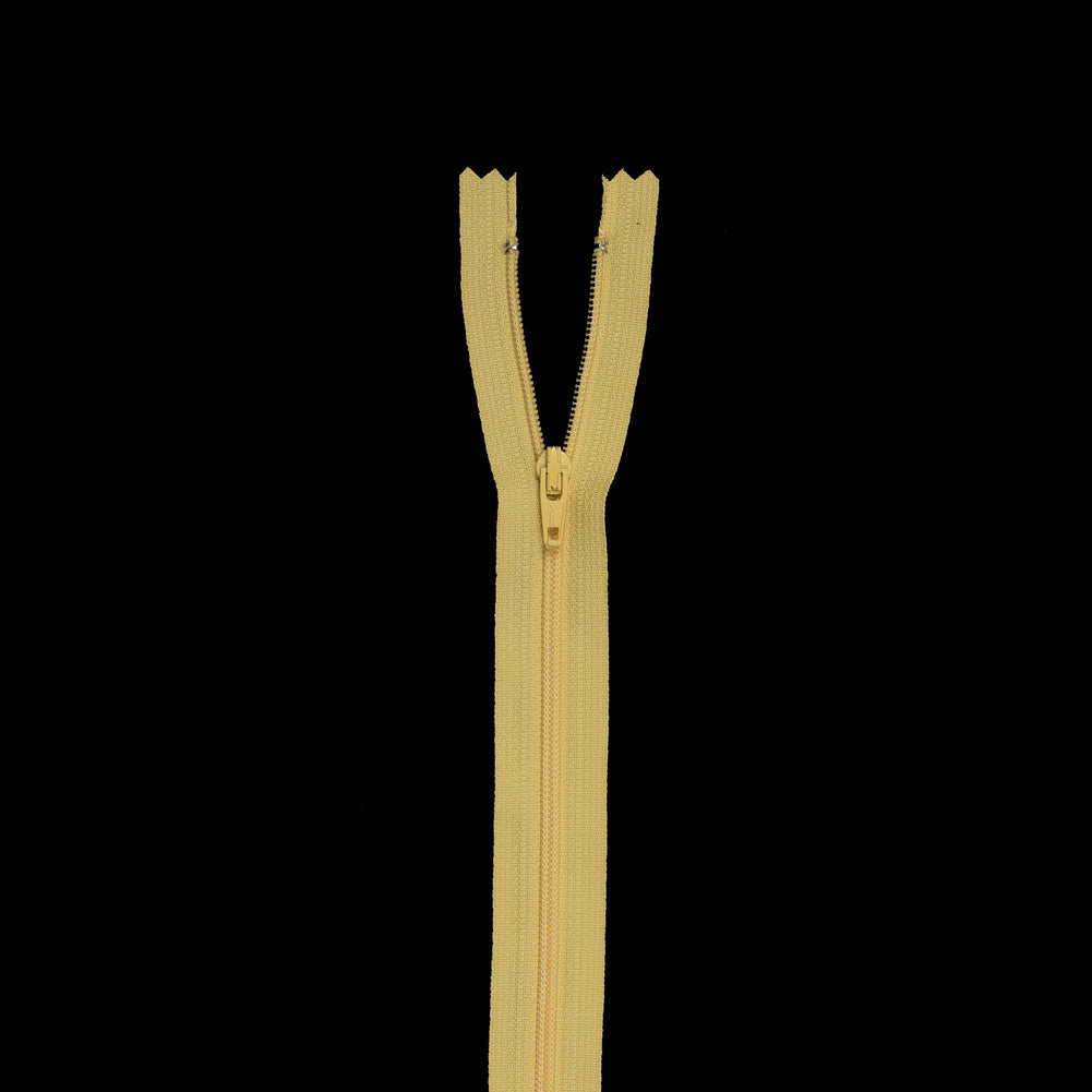 Regular Zipper 9" by YKK - 346 Canary Regular Zipper 9" by YKK - 346 Canary