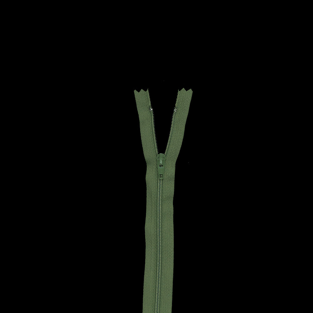 Regular Zipper 9" by YKK - 528 Fluorite Green Regular Zipper 9" by YKK - 528 Fluorite Green