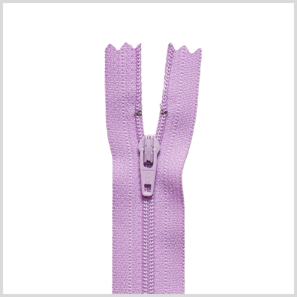 Regular Zipper 9" by YKK - 552 Orchid Regular Zipper 9" by YKK - 552 Orchid