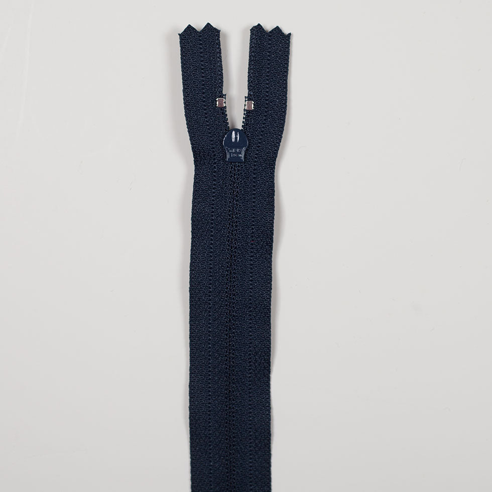 Regular Zipper 9" by YKK - 560 Deep Navy Full Regular Zipper 9" by YKK - 560 Deep Navy Full