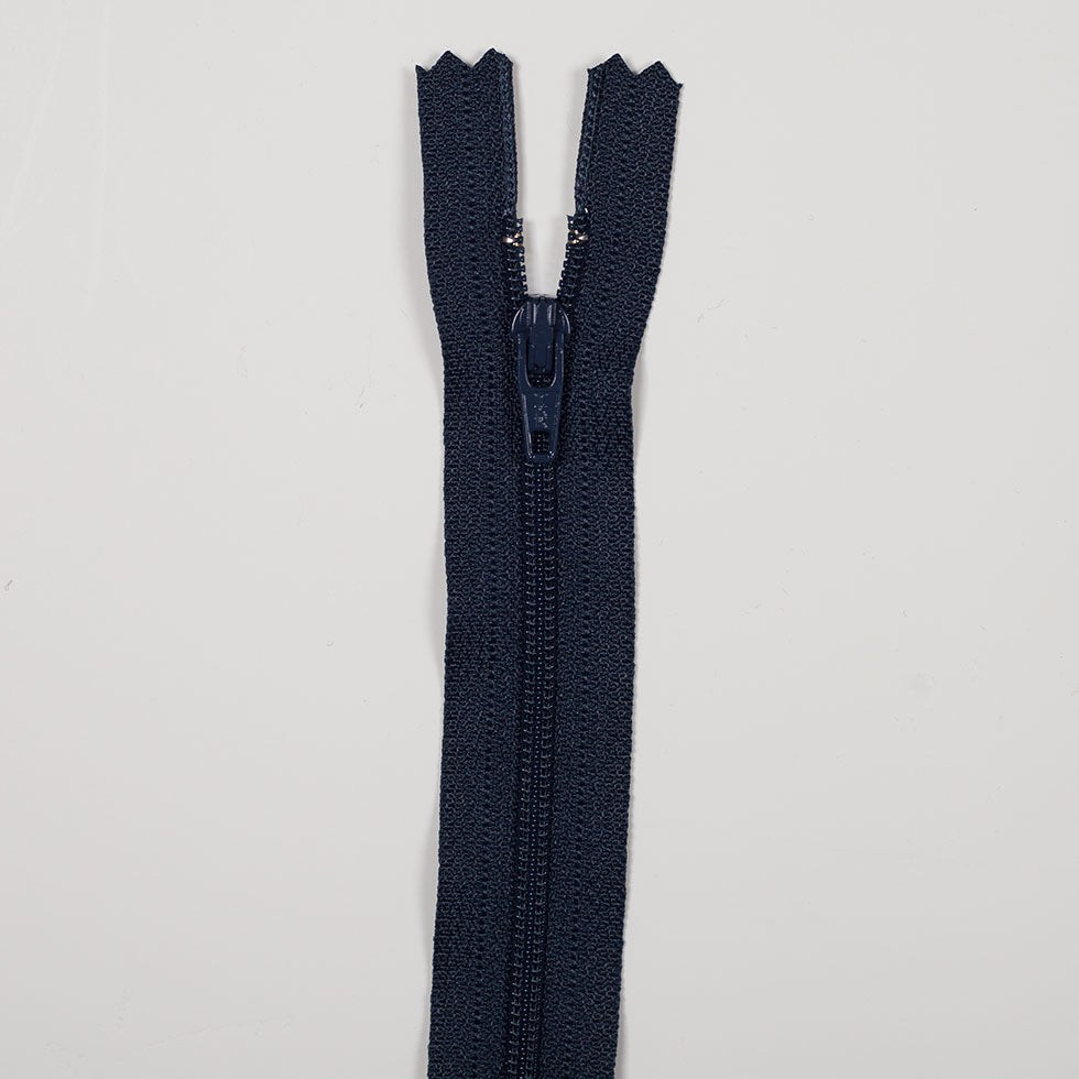 Regular Zipper 9" by YKK - 560 Deep Navy Regular Zipper 9" by YKK - 560 Deep Navy