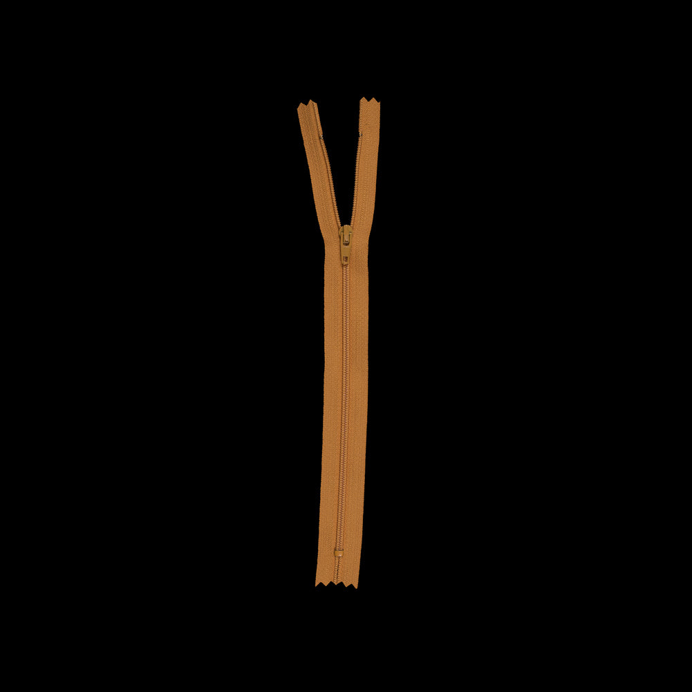 Regular Zipper 9" by YKK - 847 Beeswax Detail Regular Zipper 9" by YKK - 847 Beeswax Detail