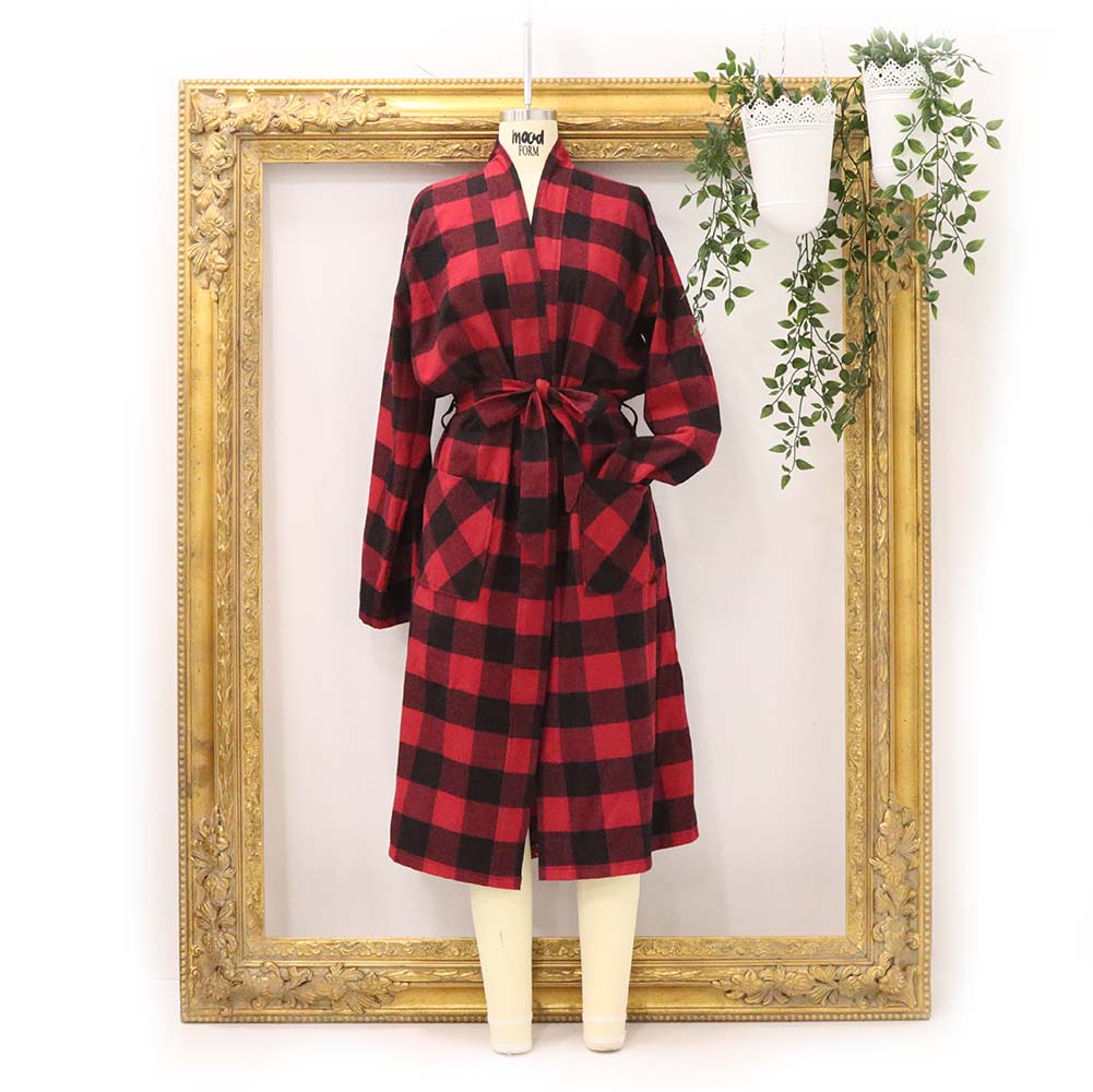 Flannel Robe Sewing Kit Folded Flannel Robe Sewing Kit Folded