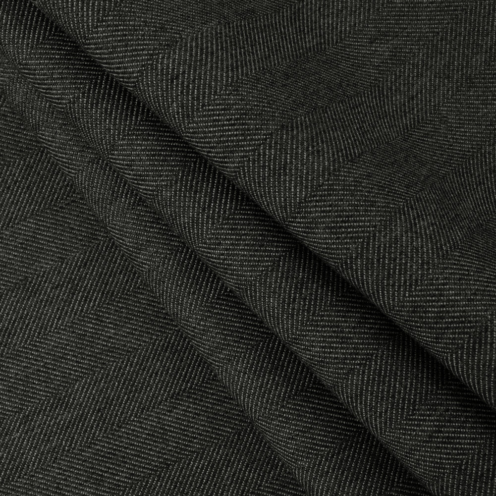 Switch Herringbone Twill by Sunbrella - Ash Gray Folded Switch Herringbone Twill by Sunbrella - Ash Gray Folded