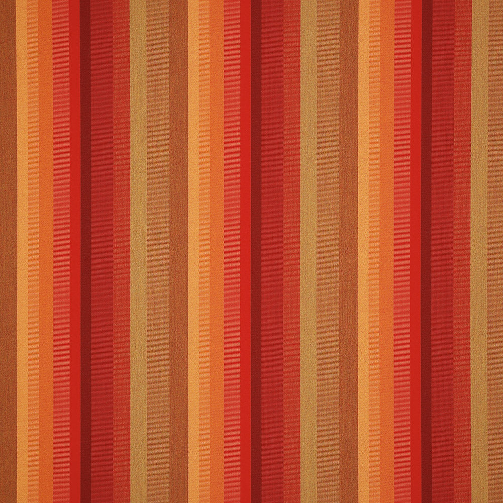 Astoria Upholstery Woven by Sunbrella - Sunset Red and Orange Stripes Astoria Upholstery Woven by Sunbrella - Sunset Red and Orange Stripes