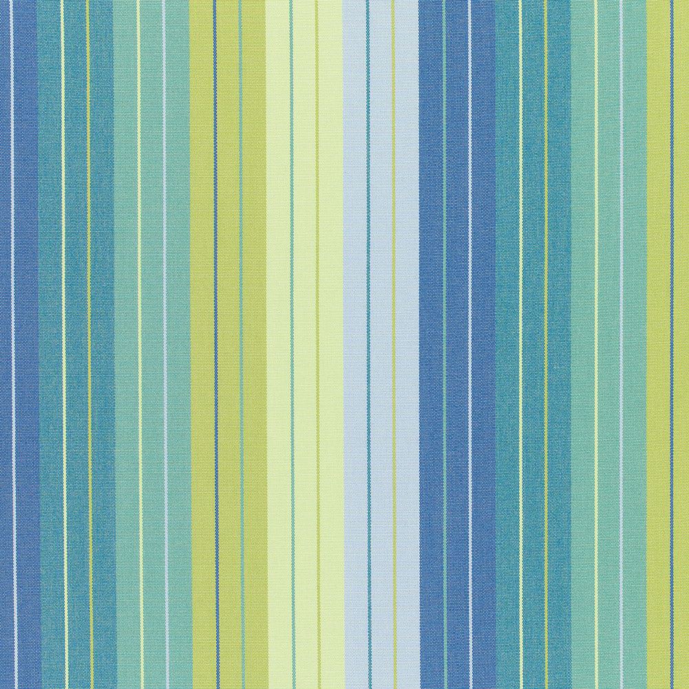Seville Upholstery Woven by Sunbrella - Seaside Blue and Green Stripes Seville Upholstery Woven by Sunbrella - Seaside Blue and Green Stripes