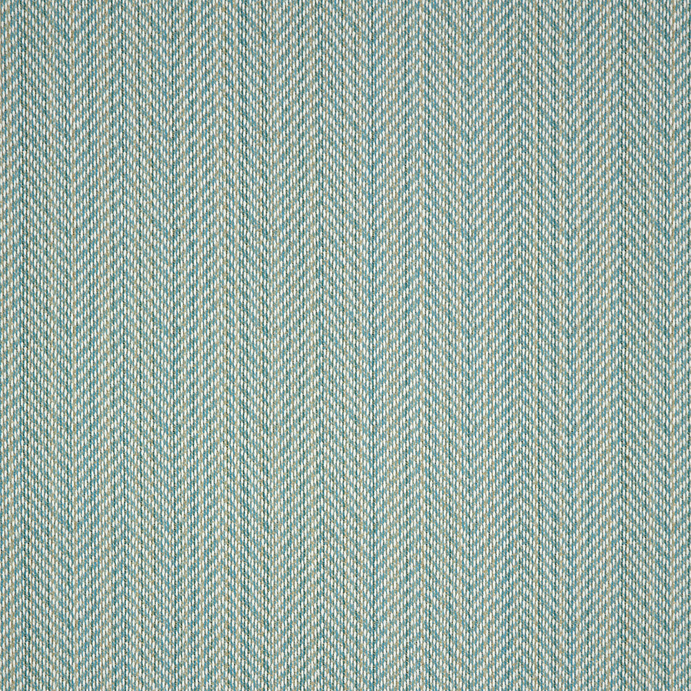 Fusion Posh Herringbone Woven by Sunbrella - Aqua Fusion Posh Herringbone Woven by Sunbrella - Aqua