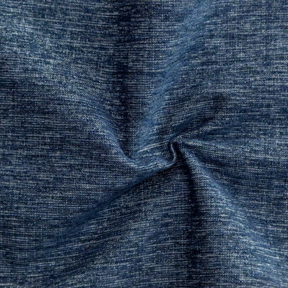 Platform Indoor and Outdoor Chenille Woven by Sunbrella - Indigo Platform Indoor and Outdoor Chenille Woven by Sunbrella - Indigo