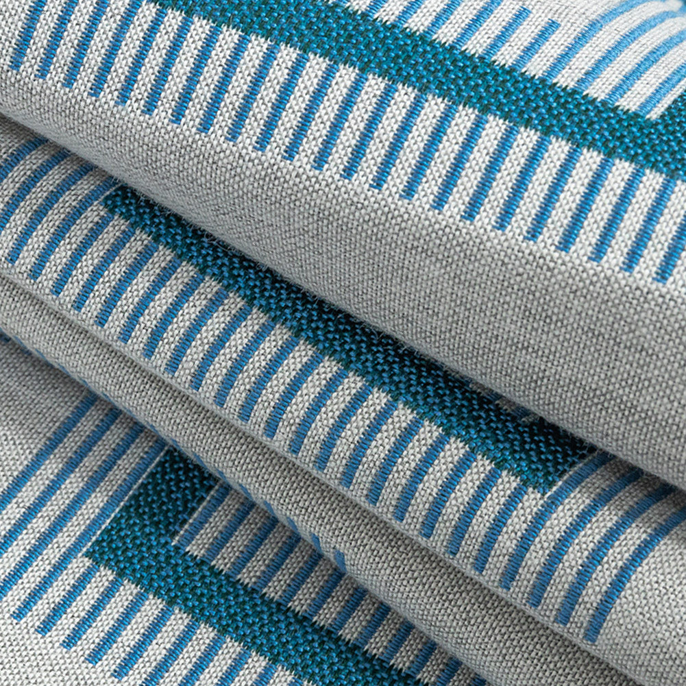 Resonate Upholstery Jacquard by Sunbrella - Atlantis Geometric Folded Resonate Upholstery Jacquard by Sunbrella - Atlantis Geometric Folded