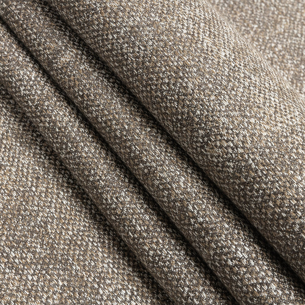 Fusion Chartres Textured Woven by Sunbrella - Truffle Folded Fusion Chartres Textured Woven by Sunbrella - Truffle Folded